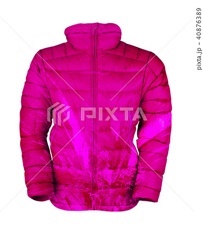 violet jacket isolated on white background 40876389