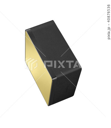 Black and gold floor sound speakers 40876536