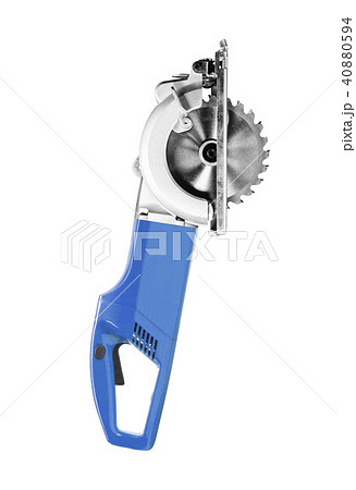 Circle saw isolated on white background. Circle saw isolated on white background. 40880594