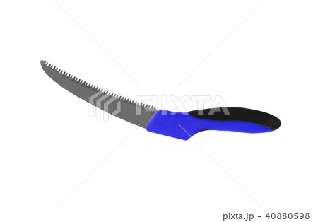Hand saw isolated on white background 40880598