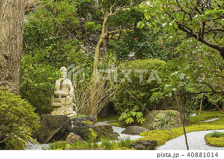 神奈川 鎌倉の報国寺のお地蔵 神奈川 鎌倉の報国寺のお地蔵 40881014