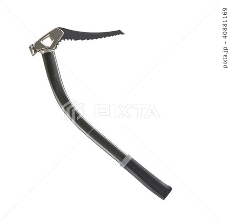 climbing ice axe rock equipment isolated on white 40881169
