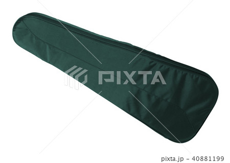 Acoustic guitar gig bag isolated 40881199