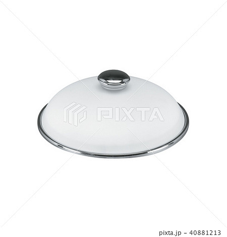 a covered metal serving platter 40881213
