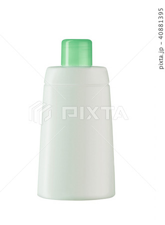 White lotion bottle isolated on white White lotion bottle isolated on white 40881395