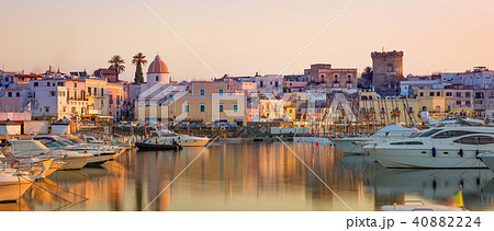 Panoramic view of Forio, Ischia island, Italy 40882224