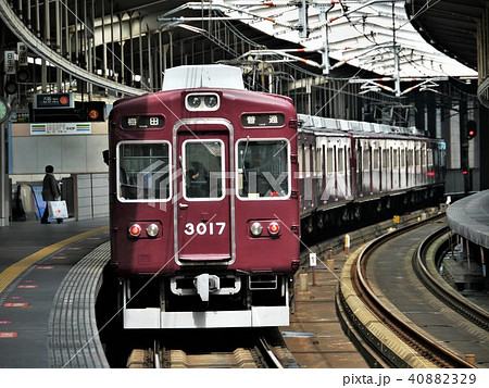 阪急電鉄 3000系 宝塚線仕様 3066fの写真素材 4029