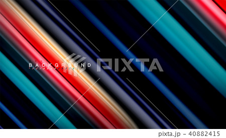 Fluid mixing colors, vector wave abstract background 40882415