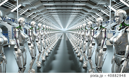 sci fi humanoid robot