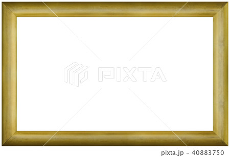 Old Golden Frame Cutout 40883750