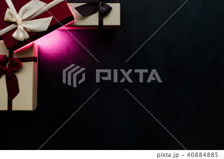 mysterious light gift box surprise present dark mysterious light gift box surprise present dark 40884885