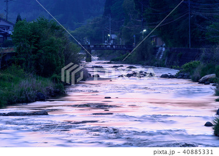 長湯温泉 夜景【大分県竹田市】 長湯温泉 夜景【大分県竹田市】 40885331