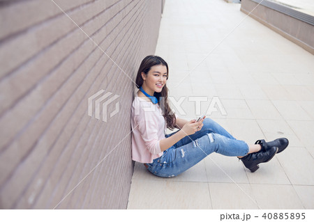 Resting outdoors Resting outdoors 40885895