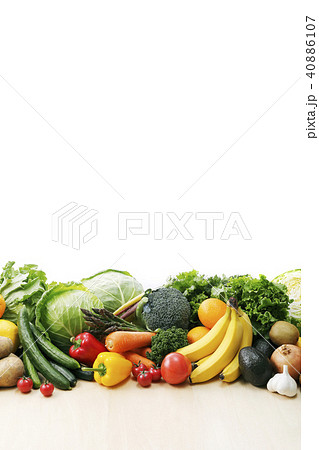 野菜と果物の集合 40886107