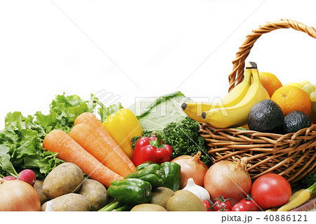 野菜と果物の集合 40886121