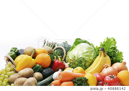 野菜と果物の集合 40886142