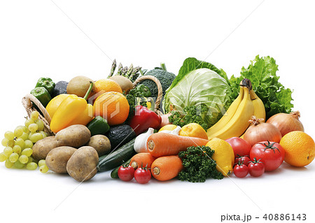 野菜と果物の集合 40886143