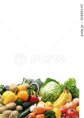 野菜と果物の集合 40886145