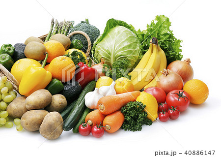 野菜と果物の集合 40886147