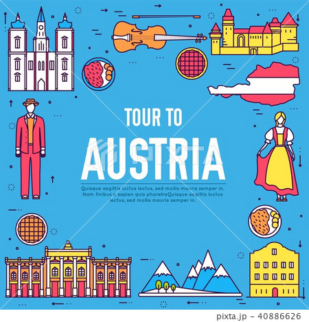 Country Austria travel vacation guide of goods 40886626