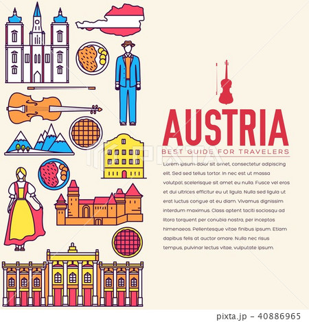 Country Austria travel vacation guide of goods 40886965