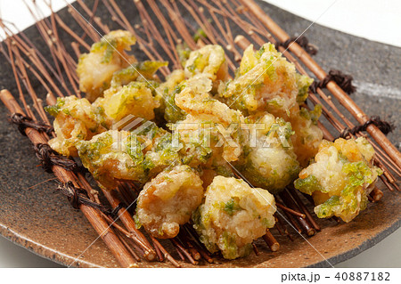 ホタテの磯辺天ぷら 40887182