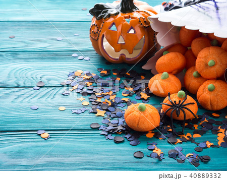 Halloween trick or treat still life Halloween trick or treat still life 40889332