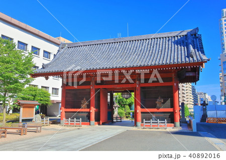 護国寺　仁王門 40892016