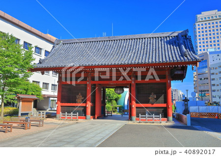 護国寺　仁王門 40892017