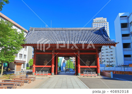 護国寺　仁王門 40892018