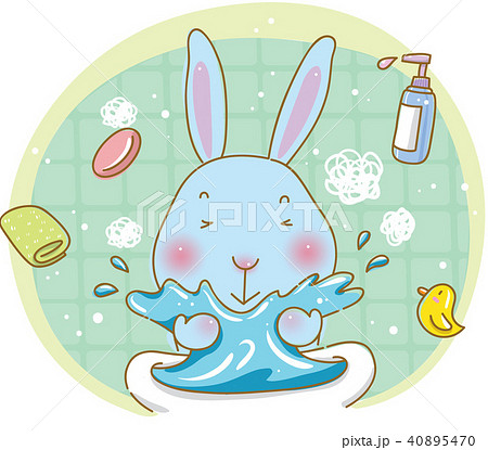 動物 ウサギ キャラクター 40895470