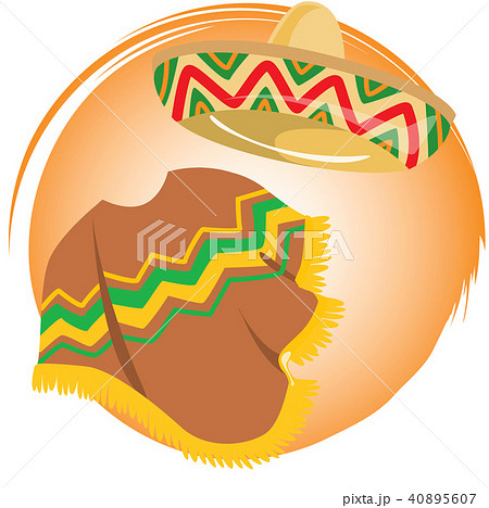 インディアン 帽子 伝統的な衣装のイラスト素材
