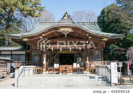 東京都　調布市　布多天神社（ふだてんじんしゃ）　本殿 40899638