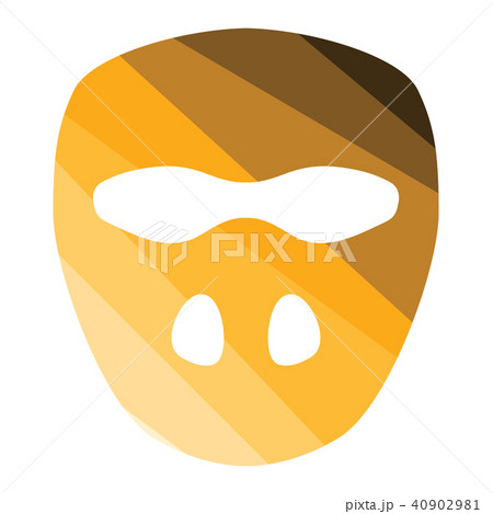 Cricket mask icon 40902981