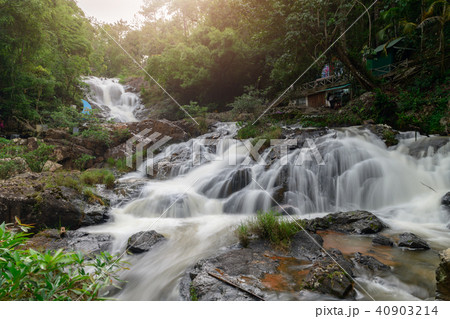 Beautiful Datanla Waterfalls, Dalat, Vietnam 40903214
