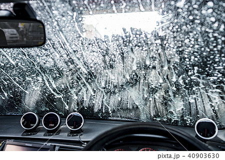 洗車機（車内から撮影） 40903630