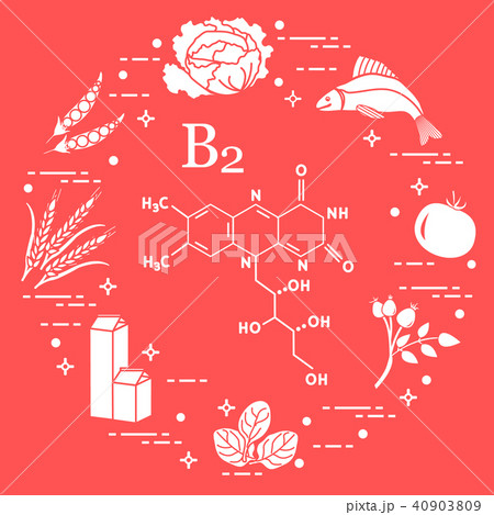 Foods rich in vitamin B2 Fish, peas and other. 40903809