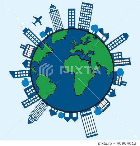 vector of city around the world 40904612
