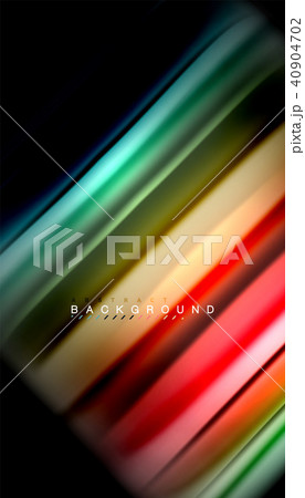 Fluid mixing colors, vector wave abstract background 40904702