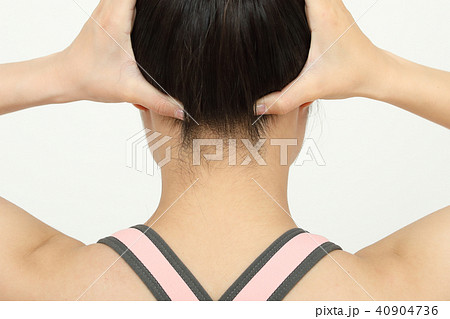 指圧　ツボ 40904736