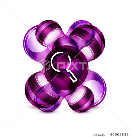 Search magnifyier web button, magnify icon. Modern magnifying glass sign, web site design or mobile Search magnifyier web button, magnify icon. Modern magnifying glass sign, web site design or mobile 40905358