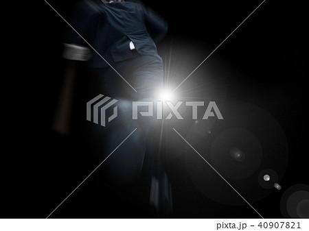 ゴールを目指すビジネスマン ゴールを目指すビジネスマン 40907821