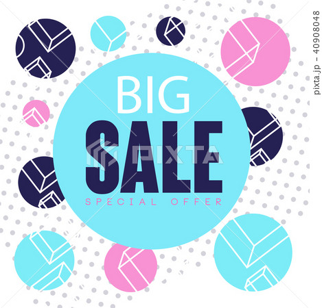 Big sale special offer banner template design, seasonal discount, advertising poster vector Big sale special offer banner template design, seasonal discount, advertising poster vector 40908048