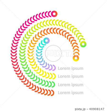 Vector circle diagram chart icon 40908147