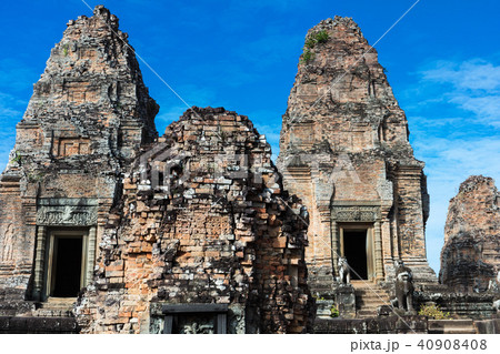 ruins of the East Mebon temple, Angkor area ruins of the East Mebon temple, Angkor area 40908408