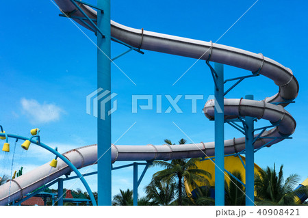 water pipe in the aqua park water pipe in the aqua park 40908421