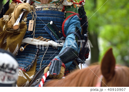 楠公武者行列　騎馬武者 40910907