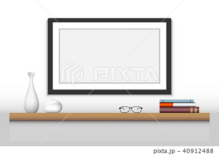 Interior decoration shelf and photo frame 40912488