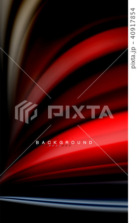 Fluid mixing colors, vector wave abstract background 40917854