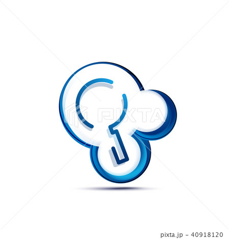 Search magnifyier web button, magnify icon. Modern magnifying glass sign, web site design or mobile 40918120
